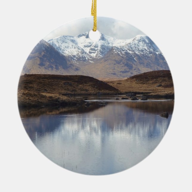 Décoration En Céramique Un Peu D'Ecosse (Dos)