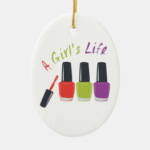 Décoration En Céramique Une vie de filles