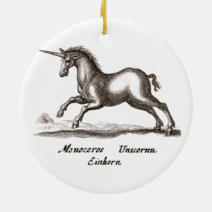 Décoration En Céramique Unicorn Classic Running Magic Woodland Créature