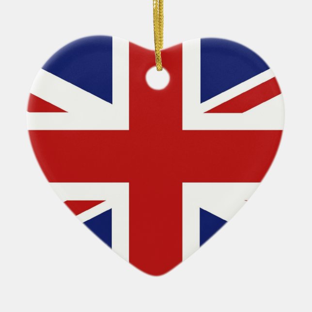 Décoration En Céramique Union Jack (Devant)