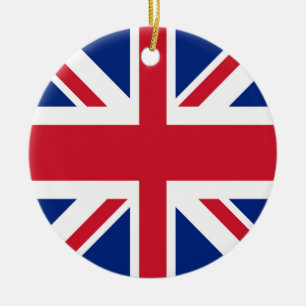 Décoration En Céramique Union Jack - Drapeau du Royaume-Uni