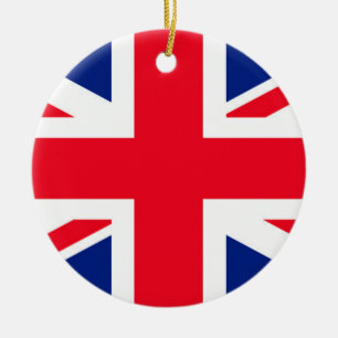 Décoration En Céramique United Kingdom Union Jack Flag