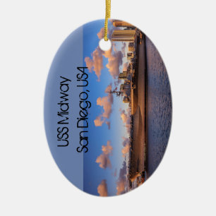 Décoration En Céramique USS Midway