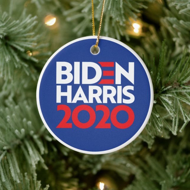 Décoration En Céramique Vacances Biden Harris 2020 (Arbre)