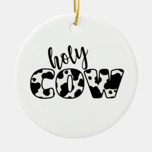 Décoration En Céramique Vache