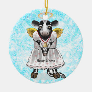Décoration En Céramique Vache