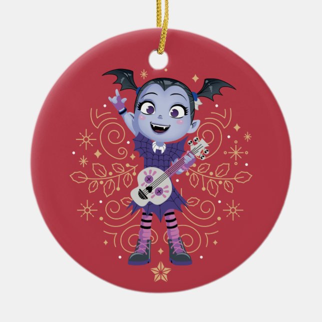 Décoration En Céramique Vampirina | Vamptastic Holiday ! (Devant)