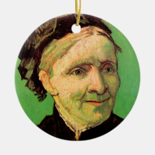 Décoration En Céramique Van Gogh; Portrait de la mère de l'artiste, Art Vi