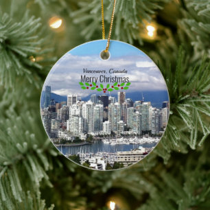 Décoration En Céramique Vancouver Canada Noël