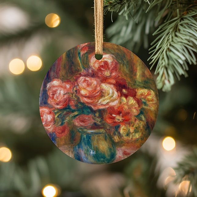 Décoration En Céramique Vase de Rose | Renoir (Créateur téléchargé)