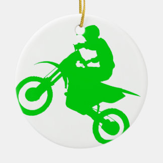 Décoration En Céramique VÉLO de SALETÉ (vert)