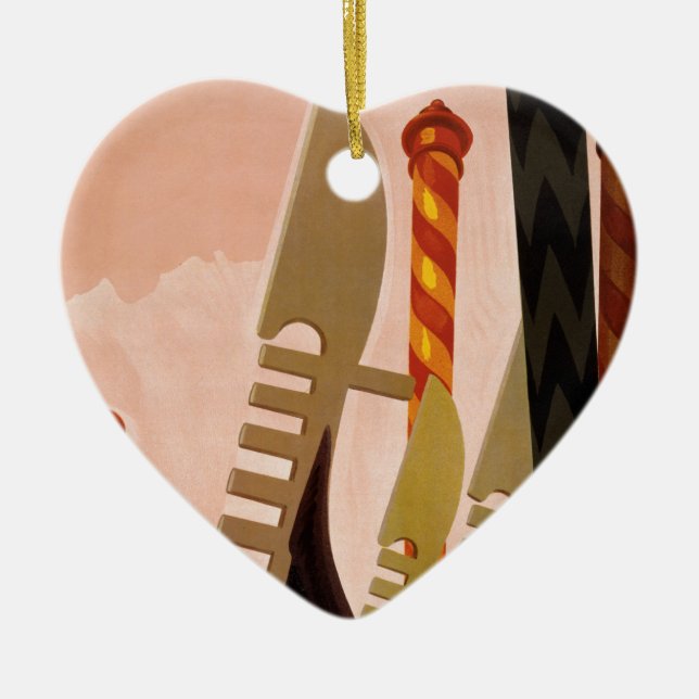 Décoration En Céramique Vénétie (Devant)