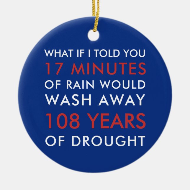 Décoration En Céramique Ventilateur de baseball 2016 17 minutes de pluie (Devant)