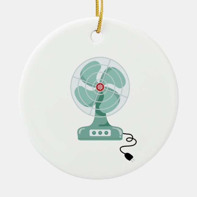 Décoration En Céramique Ventilateur ménager (Devant)