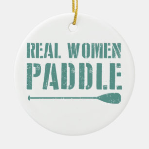 Décoration En Céramique Véritables Femmes Paddle
