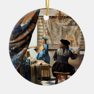 Décoration En Céramique Vermeer - L'Art de Peindre l'ornement en céramique