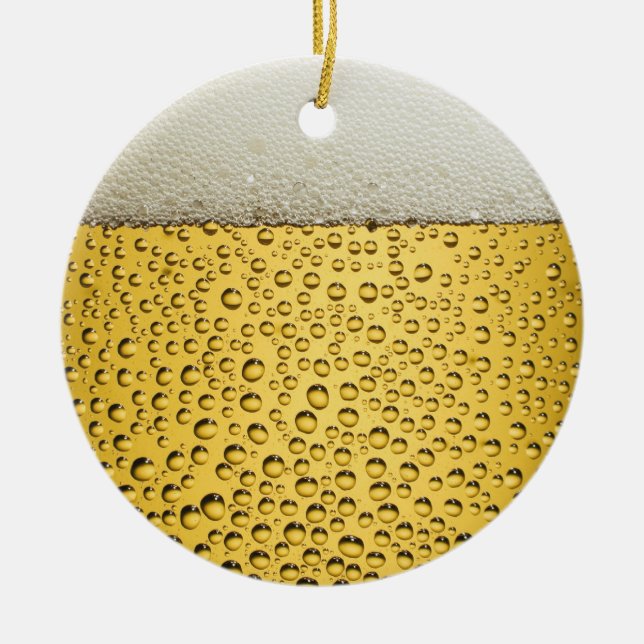 Décoration En Céramique Verre de bière (Devant)