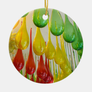 Décoration En Céramique Verre soufflé coloré   Mexique Céramique