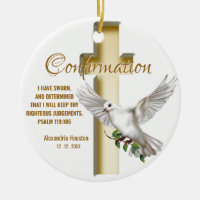 Verset de confirmation de la croix de colombe