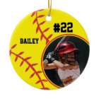 Vêtement de softball Nom Numéro de maillot Photo S