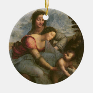 Décoration En Céramique Vierge et enfant avec St Anne, c.1510