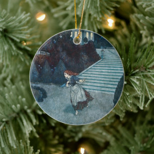 Décoration En Céramique Vieux Conte de Fées, Cendrillon par Edmund Dulac