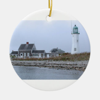 Décoration En Céramique Vieux phare le Massachusetts de Scituate