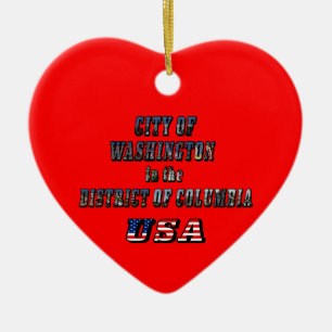 Décoration En Céramique Ville de Washington dans le district de Columbia U