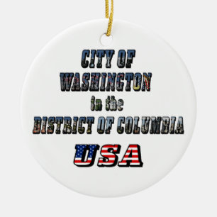Décoration En Céramique Ville de Washington dans le district de Columbia U