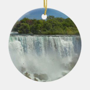 Décoration En Céramique Ville - Niagara NY - Les chutes américaines à Niag