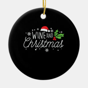 Décoration En Céramique Vin De Noël
