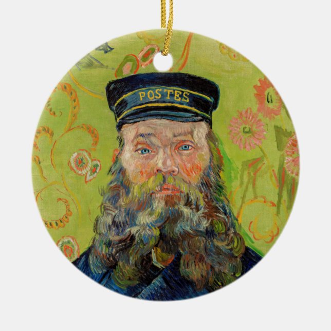 Décoration En Céramique Vincent Van Gogh - Postman Joseph Roulin (Devant)