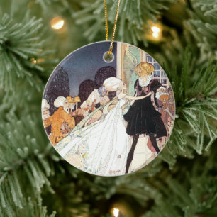 Décoration En Céramique Vintage Douze princesses dansantes par Kay Nielsen