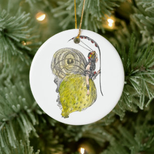 Décoration En Céramique Vintage Mignonne Imaginaire Papillon Fée avec aile