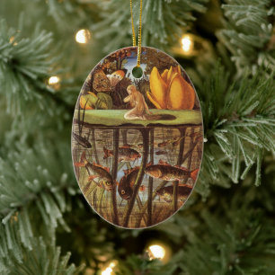 Décoration En Céramique Vintage Thumbelina Fairy Tale, Eleanor Vere Boyle