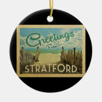 Vintage voyage de Stratford Beach