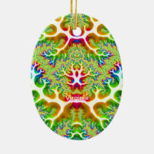 VIRGINIE ~ EASTER EGG ~ Fractal multicolore ~