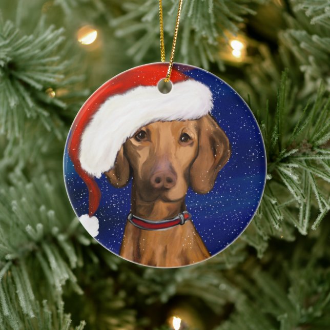 Décoration En Céramique Vizsla (Arbre)