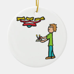 Décoration En Céramique Vol de drone RC