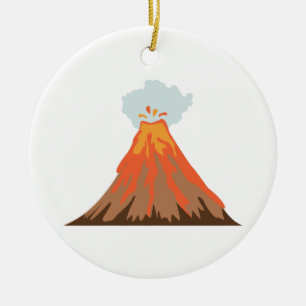 Décoration En Céramique Volcan