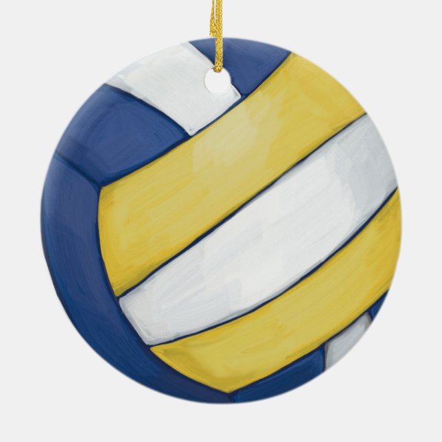Décoration En Céramique Volley-ball (Dos)