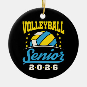 Décoration En Céramique Volleyball Senior 2026 