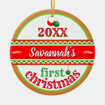 Votre bébé (nom) 1er Noël