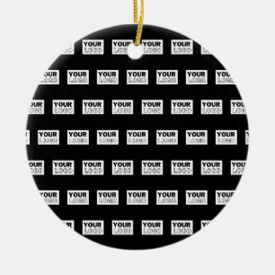 Décoration En Céramique Votre logo ou votre conception   Arrière - plan de
