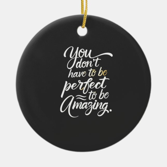 Décoration En Céramique Vous Êtes Extraordinaire Motivationnel (Devant)