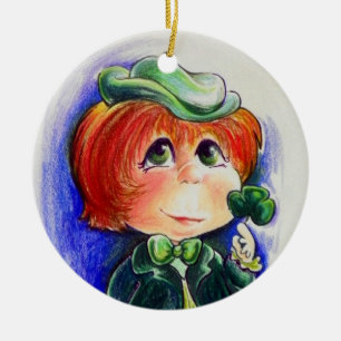 Décoration En Céramique Vous Faites Sourire Mes Yeux Irlandais ! ! Ornemen