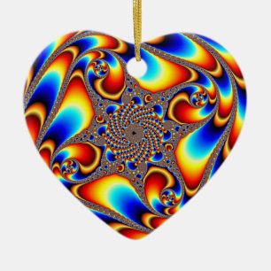 Décoration En Céramique Voyage spatial - Fractal