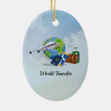 Voyageur du monde, emballé et prêt à partir