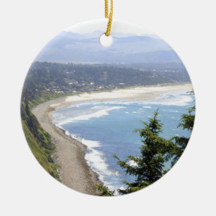 Décoration En Céramique Vue de côte de l'Orégon