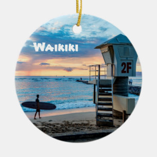 Décoration En Céramique Waikiki O'ahu